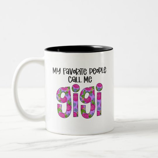 フローラジモダンギことわざタイポグラフィ母の日 ツートーンマグカップ Zazzle Co Jp