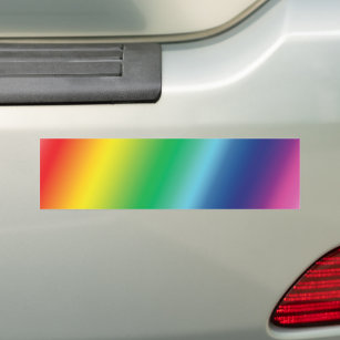 Lgbtバンパーステッカー カーマグネット Zazzle Co Jp