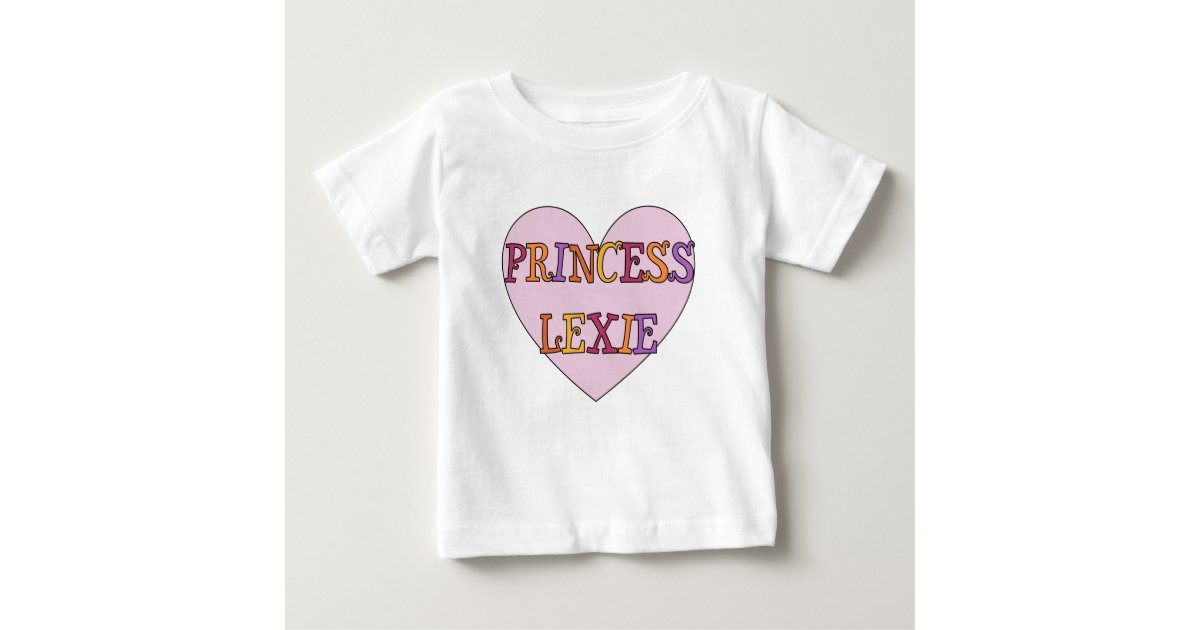 プリンセスlexieのtシャツ ベビーtシャツ Zazzle Co Jp