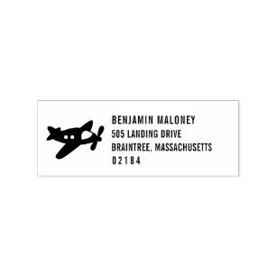 飛行機ラバースタンプ セルフインキングスタンプ Zazzle Co Jp 飛行機ラバースタンプ セルフインキングスタンプ Zazzle Co Jp