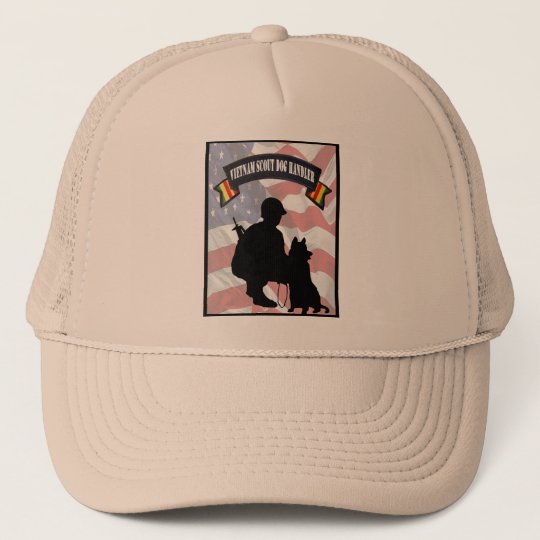 ベトナムの偵察者の警察犬訓練士の帽子 キャップ Zazzle Co Jp