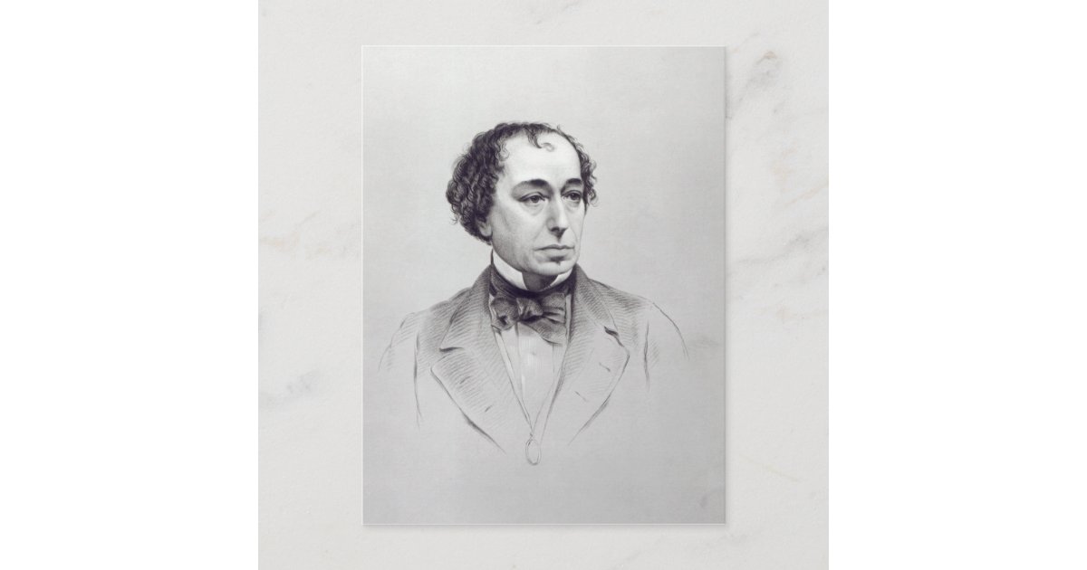 ベンジャミン ディズレーリ第1回伯爵ビーコンスフィールド ポストカード Zazzle Co Jp