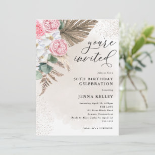 フリージア招待状 案内状 インビテーションデザイン Zazzle Co Jp