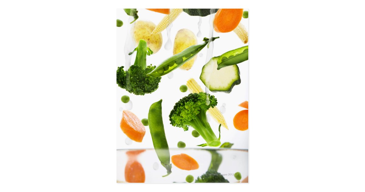 ボールに落ちる水を持つ新鮮な野菜 ポストカード Zazzle Co Jp ボールに落ちる水を持つ新鮮な野菜 ポストカード Zazzle Co Jp
