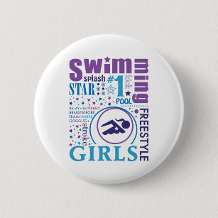 水泳缶バッジ Zazzle Co Jp 水泳缶バッジ Zazzle Co Jp