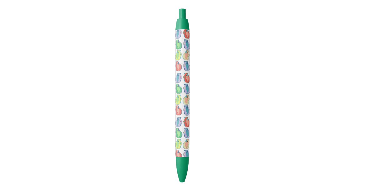 ポップアートのモルモットパターン 黒ボールペン Zazzle Co Jp ポップアートのモルモットパターン 黒ボールペン Zazzle Co Jp