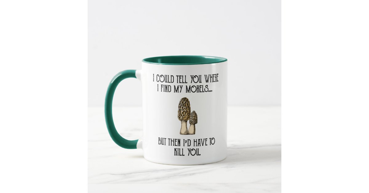 マッシュルームハンターの採おもしろい餌 マグカップ Zazzle Co Jp