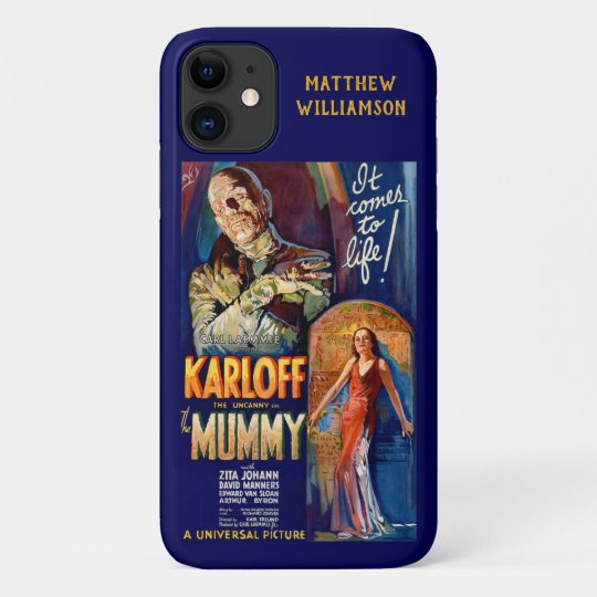 ミイラ カクラシックーロフ ホラー映画ポスター Case Mate Iphoneケース Zazzle Co Jp