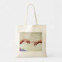 ミケランジェロはトートバックを渡します トートバッグ | Zazzle.co.jp