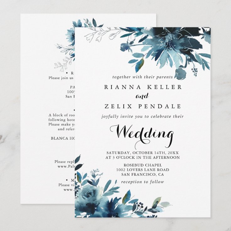 ミニマリストフローラフロント バック結婚式招待状 招待状 Zazzle Co Jp ミニマリストフローラフロント バック結婚式招待状 招待状 Zazzle Co Jp