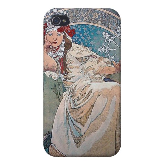 ミュシャのプリンセスのアール デコ Iphoneケース Zazzle Co Jp