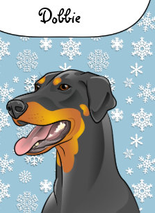 ドーベルマン 犬クリスマスストッキング Zazzle Co Jp