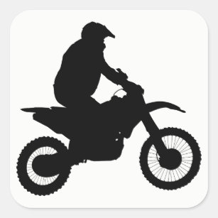 シルエット バイク バイクシール Zazzle Co Jp