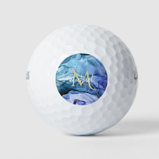 モノグラムブルー 金ゴールド液アルコールインクゲル ゴルフボール Zazzle Co Jp モノグラムブルー 金ゴールド液アルコールインクゲル ゴルフボール Zazzle Co Jp