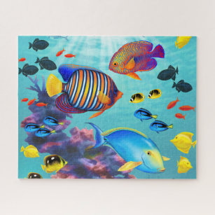 魚パズル  Zazzle.co.jp