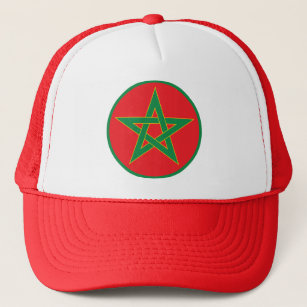カスタムモロッコ モロッコ 旗ハット キャップ Zazzle Co Jp