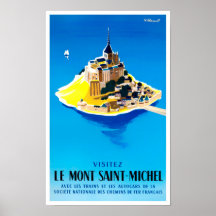 モンサンミッシェルポスター&プリントデザイン・印刷 │ Zazzle JP