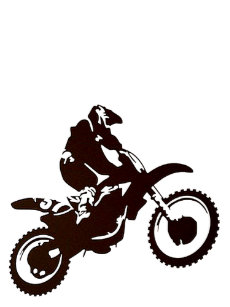 シルエット バイク バイクブランケット Zazzle Jp