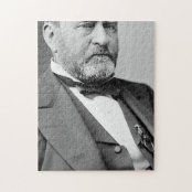 ヴィンテージの例示ポートレート ユリシーズ グラント ジグソーパズル Zazzle Co Jp