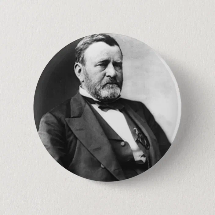 ユリシーズ グラント 缶バッジ Zazzle Co Jp