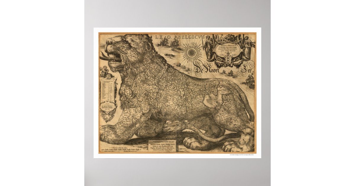 ヨーロッパ1611年のベネルクス三国レオbelgicusの地図 ポスター Zazzle Co Jp ヨーロッパ1611年のベネルクス三国レオbelgicusの地図 ポスター Zazzle Co Jp