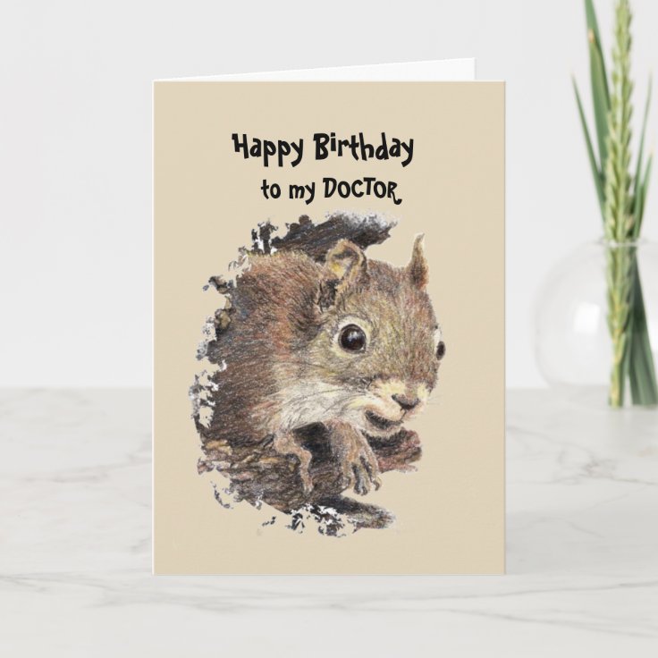 リスと誕生日おもしろい博士 カード Zazzle Co Jp リスと誕生日おもしろい博士 カード Zazzle Co Jp