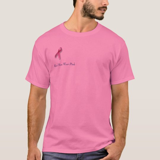リボン 実質のメンズウェアのピンク Tシャツ Zazzle Co Jp