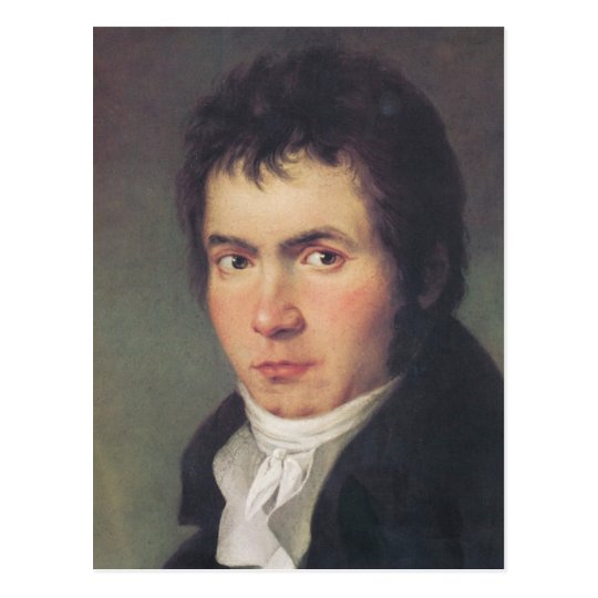 ルートヴィヒ ヴァン ベートーヴェン ポストカード Zazzle Co Jp