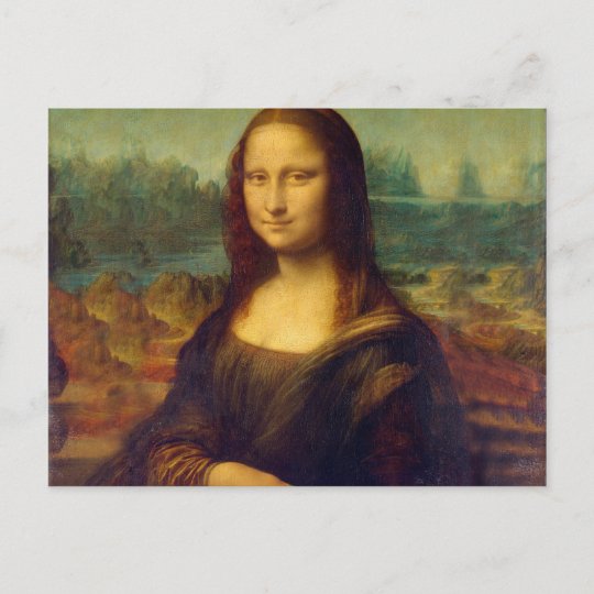 レオナルド ダ ヴィンチのモナ リザの絵画 ポストカード Zazzle Co Jp レオナルド ダ ヴィンチのモナ リザの絵画 ポストカード Zazzle Co Jp
