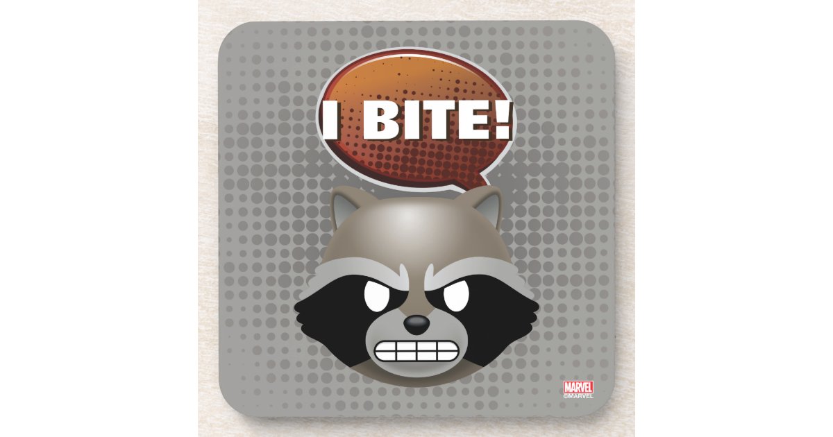 ロケット絵文字 I Bite コースター Zazzle Co Jp ロケット絵文字 I Bite コースター Zazzle Co Jp