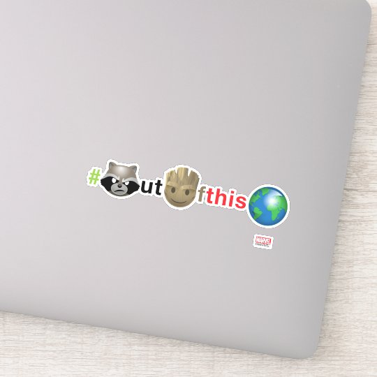 ロケット グルート Outofthisworld絵文字 シール Zazzle Co Jp ロケット グルート Outofthisworld絵文字 シール Zazzle Co Jp