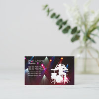 ロックミュージックバンドの名刺 名刺 | Zazzle.co.jp