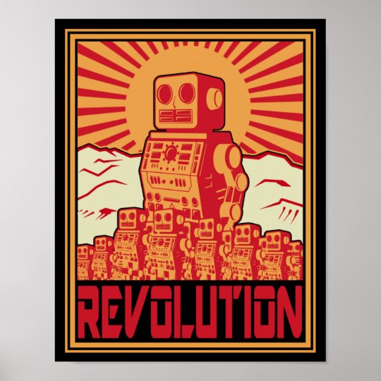 ロボット改革 ポスター Zazzle Co Jp ロボット改革 ポスター Zazzle Co Jp