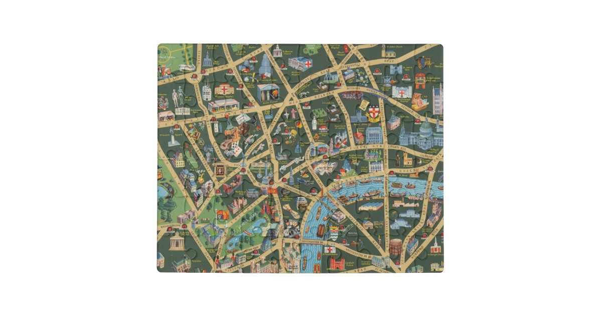 ロンドンの毎日の電信写真の地図 ジグソーパズル Zazzle Co Jp ロンドンの毎日の電信写真の地図 ジグソーパズル Zazzle Co Jp