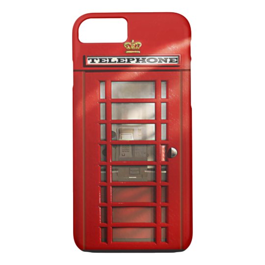 ロンドンの赤い公衆電話ボックスのiphone 8のイギリス都市 Case Mate Iphoneケース Zazzle Co Jp