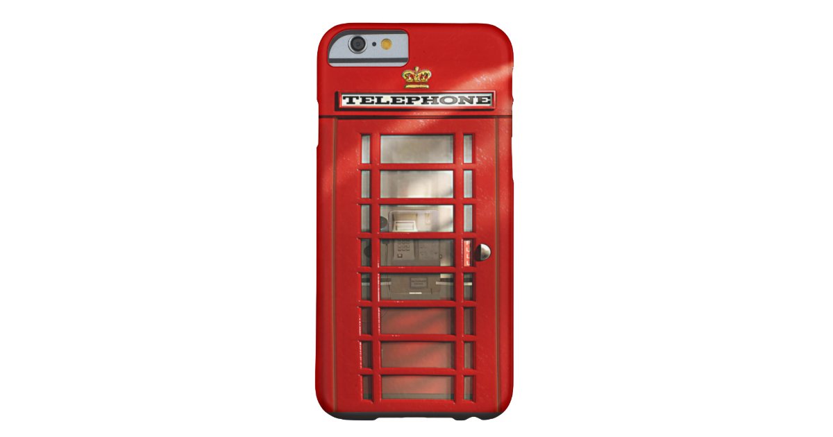 ヴィンテージのイギリスの赤い電話ボックスのカスタムの箱 Case Mate Iphoneケース Zazzle Co Jp