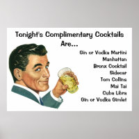 飲料ポスター プリント Zazzle Co Jp