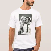 ヴィンテージのゲイの男性の船員のキス海軍DADT Tシャツ | Zazzle.co.jp