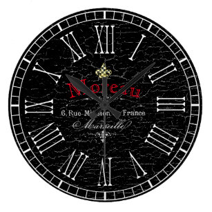 フランス語壁時計 Zazzle Co Jp