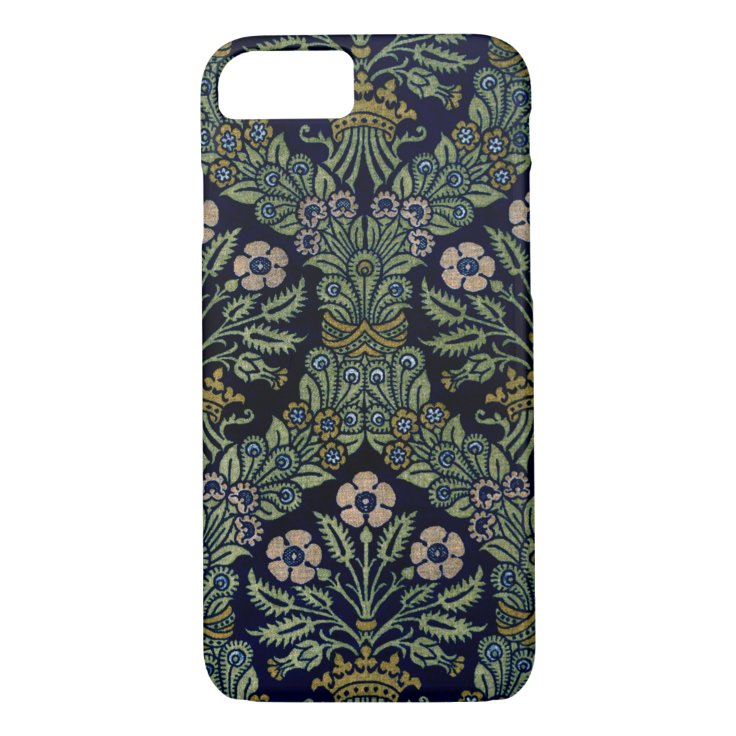 ヴィンテージの庭の花の壁紙パターン 花柄 Case Mate Iphoneケース Zazzle Co Jp