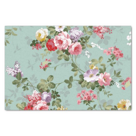 ヴィンテージの花模様の壁紙 薄葉紙 Zazzle Co Jp ヴィンテージの花模様の壁紙 薄葉紙 Zazzle Co Jp