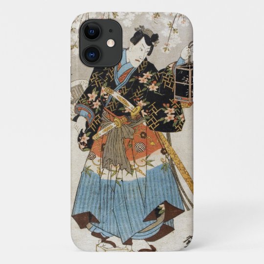 ヴィンテージクラシック浮世絵の侍の刺絵を描青 Case Mate Iphoneケース Zazzle Co Jp