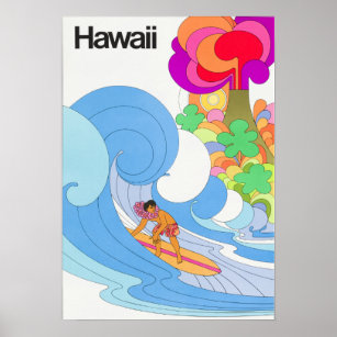 ハワイポスター プリント Zazzle Co Jp