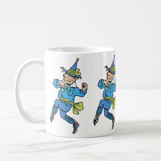 ヴィンテージ オズの魔法使いかわいい踊り ボーイ マンチキン コーヒーマグカップ Zazzle Co Jp