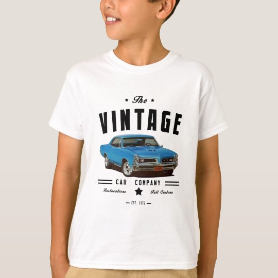 ヴィンテージgtoの自動車メーカーおよびガレージのロゴ Tシャツ Zazzle Co Jp