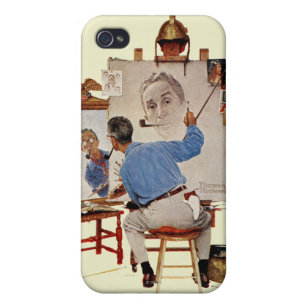 ロックウェルiphoneケース ノーマン ロックウェルデザインiphoneケース Zazzle Co Jp