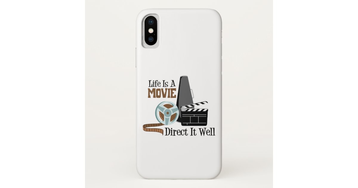 人生は映画だ Case Mate Iphoneケース Zazzle Co Jp