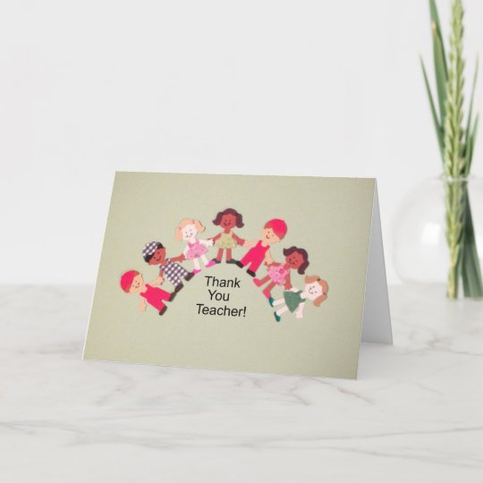 先生ありがとう サンキューカード Zazzle Co Jp