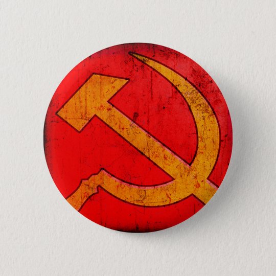 共産主義のソビエト社会主義共和国連邦のソ連国旗ボタン 缶バッジ Zazzle Co Jp
