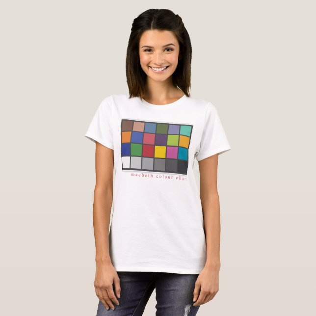 写真撮影またはマクベスのカラー・チャート」のTシャツ Tシャツ